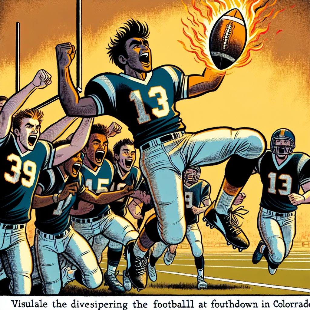 colorado touchdown celebration